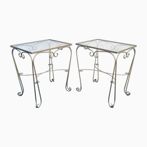 Mid-Century Modern Beistelltische, Frankreich, 1960er, 2er Set