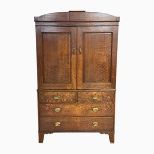 Antique Walnut Cupboard, 19th Century