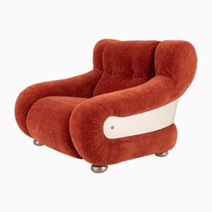 Sillón italiano vintage, años 70