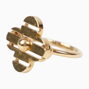 Petite Fleur Ring in 18k Gold Stamped 750 from Louis Vuitton