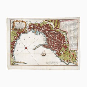 Plan of Genoa, Mid-18th Century