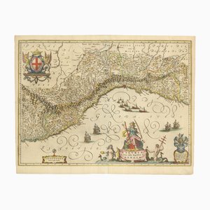 Karte von Ligurien, 17. Jh.