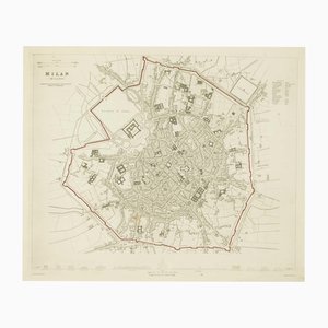 Detaillierter Stadtplan von Mailand