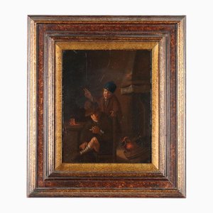 Untitled, 1800s, Oil on Canvas, Framed