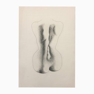 Giacomo Porzano, Double Face B, Radierung