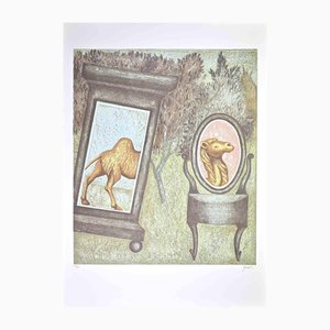 Enrico Benaglia, The Camel, 1990s, Lithograph