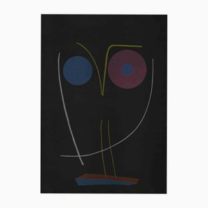 Roberto Crippa, Owl, Lithograph