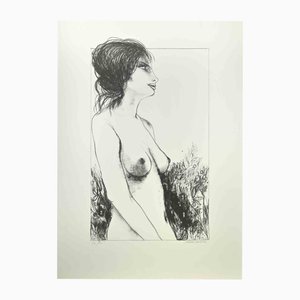 Carlo Marcantonio, Nudo di donna, anni '70, Litografia