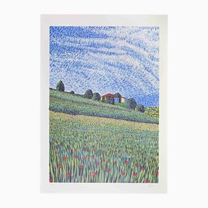 Lucio Rofrano, Countryside, 1990s, Lithograph