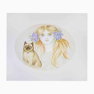 Felicita Frai, Portrait, 1980s, Lithograph