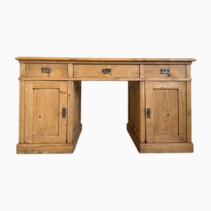 Scrivania Art Nouveau in abete