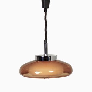 Lampada a sospensione Space Age di Dijkstra, anni '70