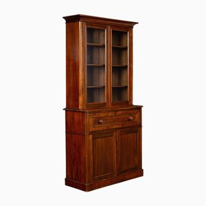 English Mahogany Bookcase, 1900s