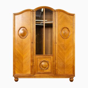 Art Nouveau Wardrobe, Early 20th Century