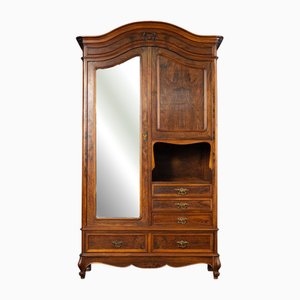 Art Nouveau Asymmetrical Wardrobe, 1900s