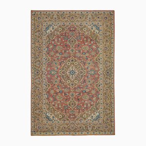 Großer Vintage Teppich in Beige