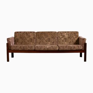 Three-Seater Sofa in Rosewood