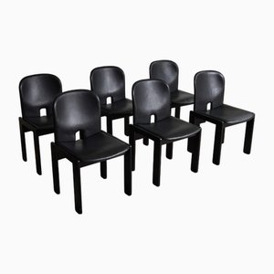 Vintage 121 Chairs by Afra & Tobia Scarpa for Cassina, 1965, Set of 6