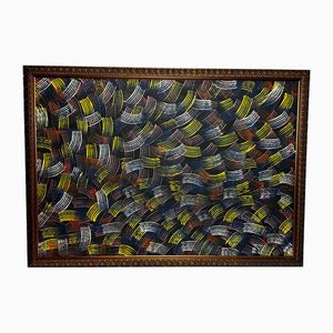 Jean Hudson Nampijinpa, Australian Fire Dreaming, 2005, Incorniciato