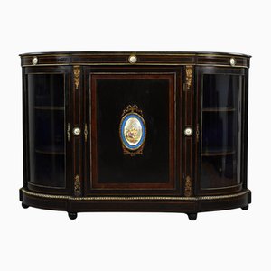 Victorian Ebonised Credenza, 1880s