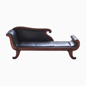 Chaise Longue Noire, années 40-50