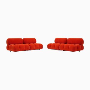 Modulares First Edition Camaleonda Sofa aus Samt von Mario Bellini für C&B Italia, 1973, 2er Set