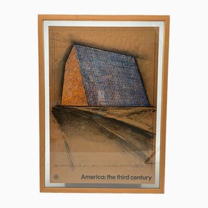 Christo & Jeanne-Claude, Texas Mastaba / America: The Third Century, 1975, Paper, Framed