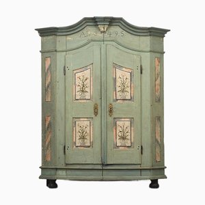 Bemalte Volkskunst Eheschrank 1849