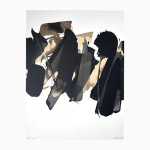Pierre Soulages, Lithograph No.14, 1964, Lithograph