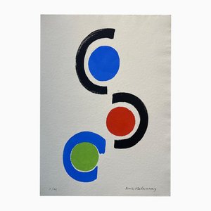 Sonia Delaunay, Rhythms-Colors, 1966, Stencil