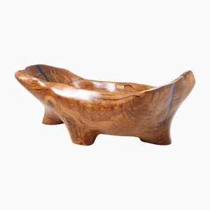 Live Edge Wooden Bathtub by Logniture