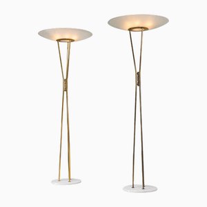 Vintage Modell 4013 Stehlampe von Gaetano Sciolari für Stilnovo, 1950