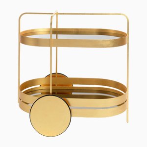 Carrello di servizio Grace Gold Edition di Schönbuch