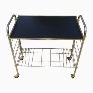 Vinyl Record Trolley on Wheels, 1972