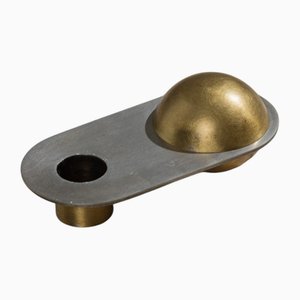 Vintage Candleholder in Brass, 2010s