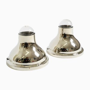 Vintage Art Nouveau Ceiling Lights by Koloman Moser for Wiener Werkstätten, 1950s, Set of 2