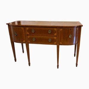 Credenza edoardiana antica in mogano e legno satinato, 1900