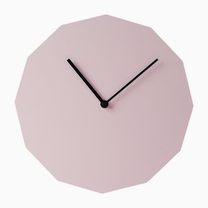 Twelve Wall Clock in Grey by Neo/Craft