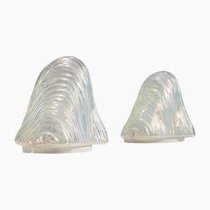 LT301 Iceberg Lampenset von Carlo Nason für Mazzega, 1970er, 2er Set