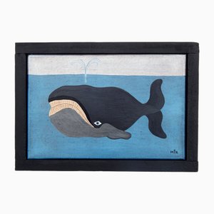Matt Rix, Naive Whale, 2000s, Oil on Canvas