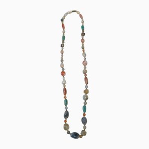 Collier Vintage en Agate, 1980s
