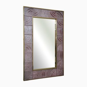 Italienischer Mid-Century Konsolen Wandspiegel, 2000