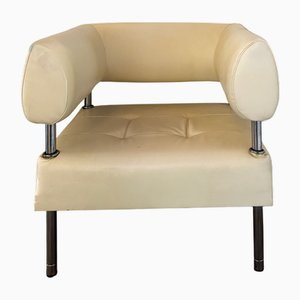 Large Vintage Italian Lounge Chair by Sergio Bellin for Sitland, 1999