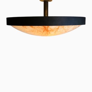 Lampada da soffitto grande vintage, anni '50