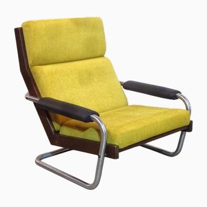 Moderner Mid-Century Wengé Sessel von Jan Des Bouvrie für Gelderland, 1970