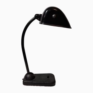 Mid-Century Modern Austrian Table Lamp with Enamel Shade, 1950s