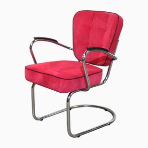Tubular Frame Armchair by Paul Schuitema for D3-Fana Metaal Rotterdam, 1930