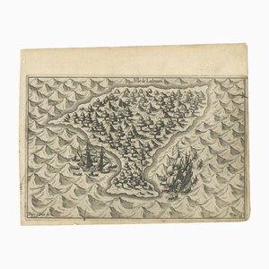 Frühe Karte von Guam