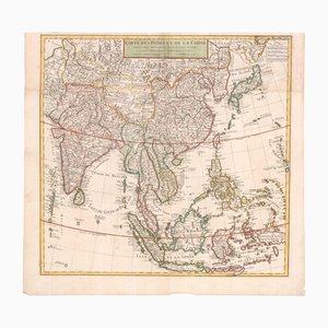 Karte von Ostindien, 1700