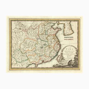 Seltene Karte von China